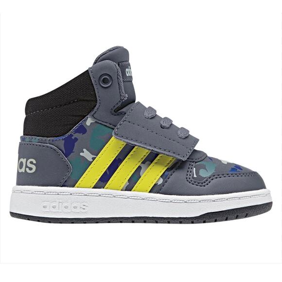 Adidas Hoops Mid 2 Toddler Baby Activewear‎ Sneakers Comfort Walking  Size 4K - Picture 1 of 8